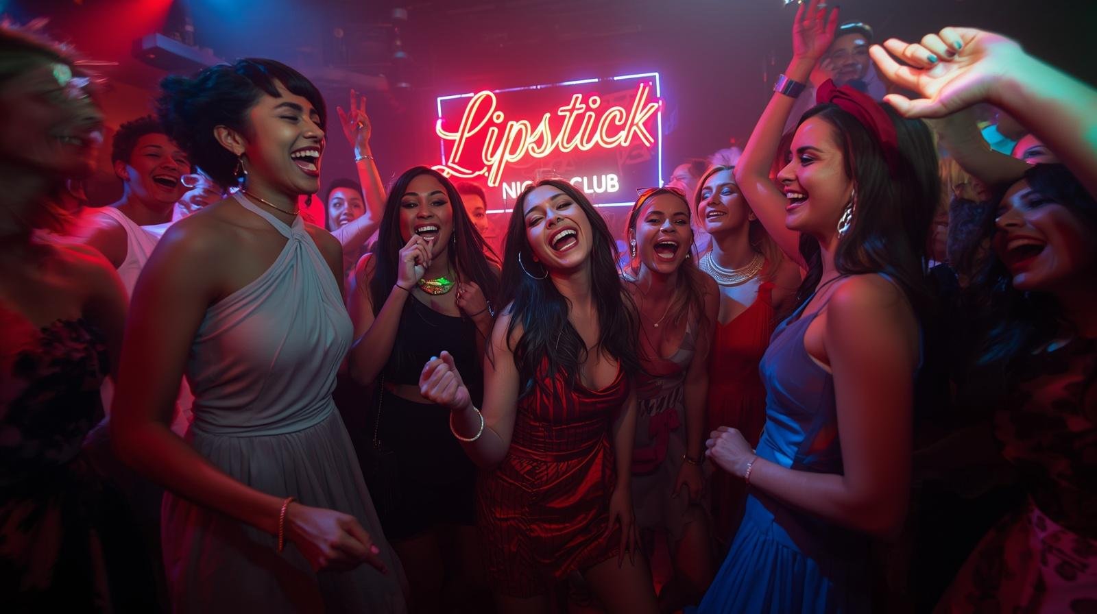 lipstick night club